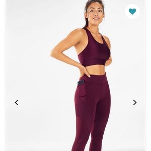 fabletics spin mesh ultra cool 7/8 leggings